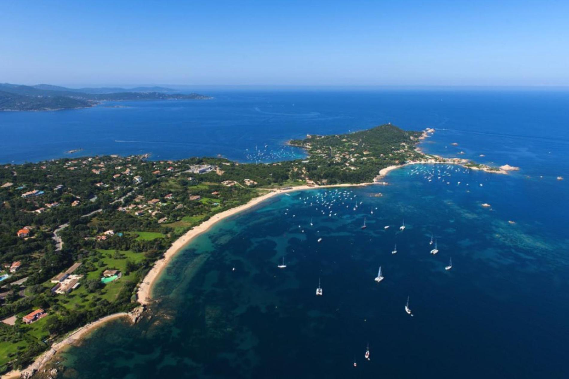 Vue Mer Panoramique Plage 50M Porticcio Corse Exterior foto