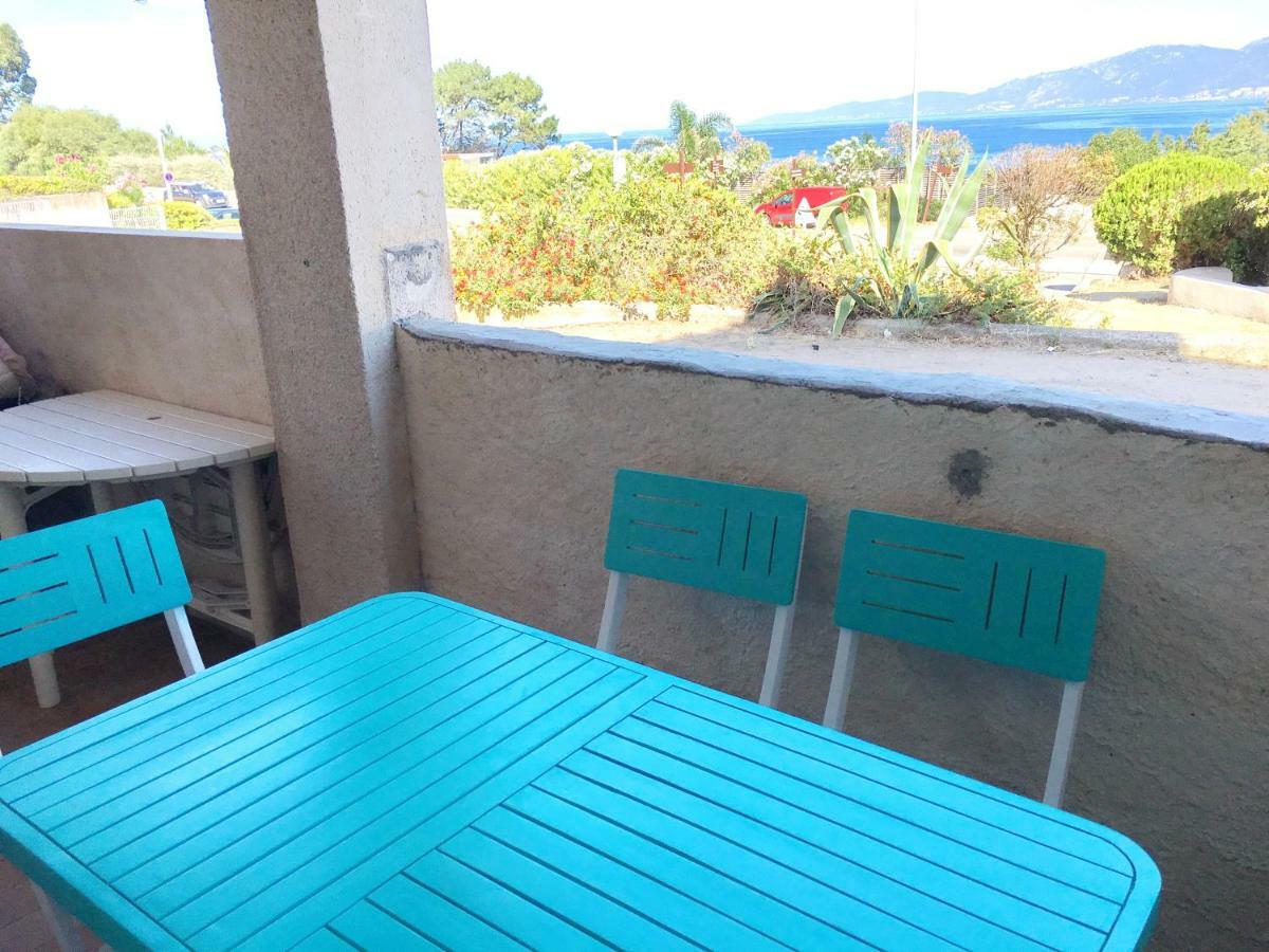 Vue Mer Panoramique Plage 50M Porticcio Corse Exterior foto